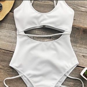 Cupshe White One Piece - Medium NWT